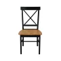International Concepts X-Back Chair with Solid Wood Seat, Multiple Finishes - Image 5