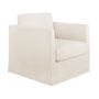 Better Homes & Gardens Waylen Swivel Accent Chair, by Dave & Jenny Marrs, Cream - Image 4