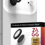 ZAGG - Glass Elite Anti-Reflective Lens Protector for Apple iPhone Air - Black - Image 2