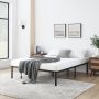Mainstays King 14" Heavy Duty Steel Slat Platform Bed Frame with Storage Space Under Frame, No Box Spring Required, Black - Image 6