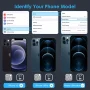 [3 Pack] Entronix Shield Protector for iPhone 13 Pro Max, 6.7 Inch Tempered Glass Screen Protector, Anti-Scratch, Anti-Fingerprint, Bubble Free - Image 2