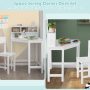 Kids Wooden Corner Desk and Chair Set with Hutch and Storage - Image 6