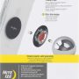 Nite Ize Steelie Orbiter Magnetic Socket and Metal Plate, black, one size (STO-01-R7) - Image 3