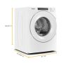 Whirlpool - 4.3 Cu. Ft. High Efficiency Stackable Front Load Washer with 35 Cycle Options - White - Image 4