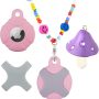 CHABAEBAE Airtag Necklace Kids - Airtag for Kids, Secure Discreet Airtag Holder for Kids & Adults, Adjustable Air Tag Necklace with Cute Pendant - Image 3