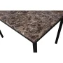 Roundhill Furniture Citico 5Pc Dining Set with Laminated Faux Marble Top Black - Image 3