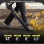 Sun Joe 6-Amp 155 mph Corded Electric Handheld Leaf Blower, Light-Duty Lawn Tool, Black - Image 4