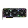 PNY - NVIDIA GeForce RTX 5080 Epic-X ARGB Overclocked 16GB GDDR7 PCI Express 5.0 Graphics Card with Triple Fan - Black - Image 1
