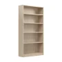 Doyno Tall 5 Shelf Bookcase, Storage and Display Bookshelf for Home Office and Living Room - Image 4