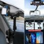 Holder To Put Hold The Phone In Car Support Cell Phone GPS Car Rearview Mirror - Image 2