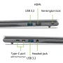 Acer - Chromebook Plus 516 Laptop – 16" WUXGA Display - Intel i3-1315U – 8GB LPDDR5 – 128GB Storage– Wi-Fi 6E - Google AI - Steel Gray - Image 3