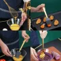 ReaNea 13 Pieces Gold Cooking Utensils Set, Stainless Steel Kitchen Utensils Set with Utensil Holder - Image 5