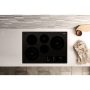 Whirlpool - 30 in. Wide 5 element Built-In Electric Cooktop with FlexHeat Dual Radiant Element - Black - Image 3