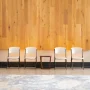 Almond Plastic Seat Outdoor Safe Plastic Folding Chair (Set of 4) - Image 6