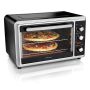 Hamilton Beach - Countertop Oven with Convection and Rotisserie - Black/Brushed Stainless Steel - Image 2