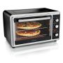 Hamilton Beach - Countertop Oven with Convection and Rotisserie - Black/Brushed Stainless Steel - Image 1
