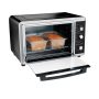 Hamilton Beach - Countertop Oven with Convection and Rotisserie - Black/Brushed Stainless Steel - Image 3
