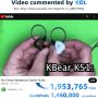 KBEAR KS1 Earphones in Ear Monitor Super Bass Wired Earbuds, Crystal Clear Sound IEM Headphones, High Resolution Noise Canceling Ear Monitors Headphone for Singers Musician Audifonos Auriculares - Image 2