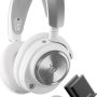 SteelSeries - Arctis Nova Pro Wireless Over-the-Ear Multi Gaming Headset with 2.4Ghz/Bluetooth for PC, PS5, PS4, and Switch - White - Image 1