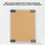 2 Pack Dry Erase Board, 11" x 14" Magnetic Small Whiteboard, 2 Magnets and 5 Markers - Image 4