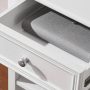 Bradstone 47.80 in. White Writing Desk - Image 4
