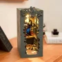 Robotime Rolife Book Nooks Series Stories in Books 4 Kinds DIY Wooden Miniature House Furniture Sakura Densya TGB01 Dropshipping - Magic House - Image 4