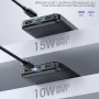 Gazsocy 2 Pack Power Bank ,15000 mAh Fast Charging Portable Charger,Compatible All USB Type Devices (Deep Black and White) - Image 2