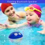 Bluetooth Pool Speaker with Colorful Light, Portable Floating Pool Speaker IP68 Waterproof,Built-in Mic, Floatable Crystal Clear Sound Wireless Bluetooth Hot Tub Speakers for Pools Spa Outdoor - Image 4