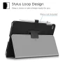 Fintie Case for iPad 9.7 2018/2017, iPad Air 2, iPad Air - Slim Fit Vegan Leather Folio Stand Cover for iPad 6th / 5th Gen, iPad Air 1/2, Black - Image 4