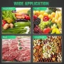 Vacuum Sealer, Food Vacuum Sealer Machine, Automatic Food Vacuum Sealer For Food Preservation Air Sealing Packing System, For Sous-Vide And Food Storage - Image 2
