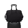 TUMI - Alpha Medium Expandable Briefcase for 15" Laptop - Black - Image 3