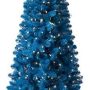 Treetopia Black Artificial Christmas Tree | Essentials - Black Tree - 7 ft | Pre-lit 350 LED Clear Lights | Includes Tree Stand, On/Off Foot Pedal, Extra Bulbs & Fuses - Image 2