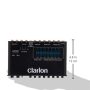 Clarion EQS755 7-Band Car Audio Graphic Equalizer with Front 3.5mm Auxiliary Input, Rear RCA Auxiliary Input and High Level Speaker Inputs, BLACK - Image 4