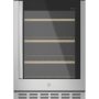 GE Profile - 155-Can Beverage Cooler - Stainless Steel - Image 1