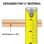 5/8 in. Putty Grey Flexible Polyethylene Center Barb Hobbyist Pack Bumper Tee Moulding Edging 25 ft. long Coil - Image 3