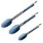 Tools and Gadgets Locking Tongs 3-Piece Anchor Blue Kitchen Utensil Set - Image 3