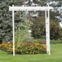 57'' W x 28'' D Polyvinyl Chloride (PVC) Arbor in White - Image 6