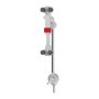 Barkan 4" to 12" Portable, Full-Motion, Multi-Position Smartphone & Tablet Mount, White, Firm Device Clamp - Image 3
