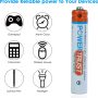 AAAA Battery for Surface Pen, Rechargeable AAAA Battery for Active Stylus LED Flashlight and More Devices (4) - Image 5