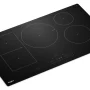 Whirlpool - 36 in. Wide 5 element Electric Induction Cooktop with Temp Cook Technology and WipeClean Coating - Black - Image 2