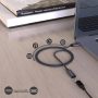 USB C Extension Cable 6FT, Stouchi New Version Type C 3.2 Male to Female Fast Charging & Audio Data Transfer for iPad Mini 6th, M1 MacBook Mac Mini/Pro,iPhone 13 Mag-Safe Charger - Image 5