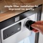 KitchenAid - 18 inch 35-Lb. Ice Maker - PrintShield Stainless Finish - Image 3