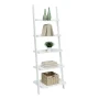 Convenience Concepts French Country Bookshelf Ladder, White - Image 3