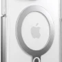 Speck - Presidio Perfect-Clear ClickLock Case with MagSafe for Apple iPhone 15 Pro Max - Clear/Chrome - Image 2