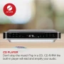 iLive Wireless Bluetooth Under Cabinet Music System with CD Player, IKBC384S - Image 6
