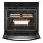 Whirlpool - 27" Smart Built-In Single Electric Wall Oven with Air Fry - Black - Image 2