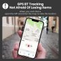 Bluetooth Tracker and Item Locator: Key Finder, Smart tag Item Finder Works with Apple Find My(only iOS Compatible),1 Year Replaceable Battery, Smart Tracker for Keys Bags Wallets Pet (White-3 pack) - Image 2