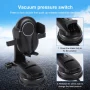 Car Phone Holder Mount, Dashboard Phone Mount for Car, Adjustable Rotating Phone Holder with Suction Cup Mount, Suction Base and Pop Up Button, Fits Phones Up To 6.5” - Image 3