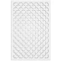 Moorish Circle 4 ft. x 32 in. Black Vinyl Decorative Screen Panel - Image 5