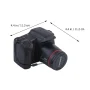 Digital Camera Vlogging Camera for YouTube 3 Inch Screen Compact Camera for Beginners Teens Photography-Black - Image 2